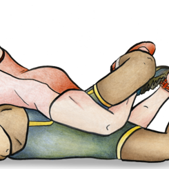The Wrestling Coloring Book