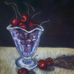 Glass of Cherries 