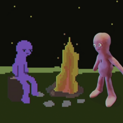 Tux goes missing so Fanny makes a new Tux out of clay