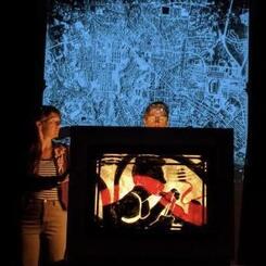 Performance at Creative Alliance's 2020 Crankie Fest