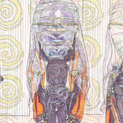 Detail 6: A Completely Cracked Chrysalis