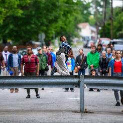 The Barrier Project (Image by Mark Roth)