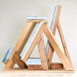 My dad texted me e coli today and I asked if he was ok.  He said it was a mistake, oil, wood, foam screws, 36x14x10 inches