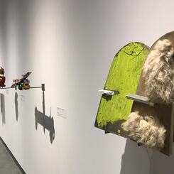 Trash Talk: History in Assemblage installation view