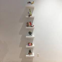 Picking up the pieces,Loyola College, installation view