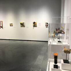 Trash Talk: History in Assemblage installation view