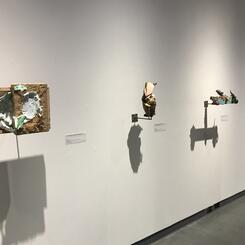 Trash Talk: History in Assemblage installation view