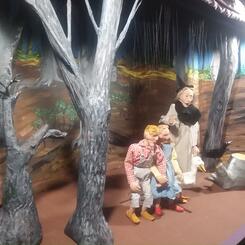 Mixed media marionettes for THE FOREST CHILDREN