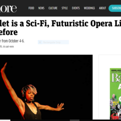 Baltimore Magazine Article About Afro Punk Ballet