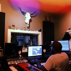 At Moose House studio