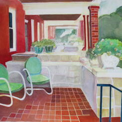 Rachel's green chairs