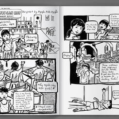 The Gulf: # 4, All You Can Eat - print edition (page spread)