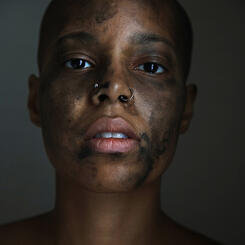 INTREPID III Self Portrait # 3  (18in X 24in)