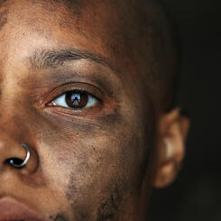 INTREPID III Self Portrait # 2  (18in X 24in)