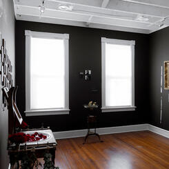 Gallery ROOM #1 Charcoal / Brown Room