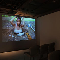 Grounding Ceremony in exhibition at The Galleries (CCBC)