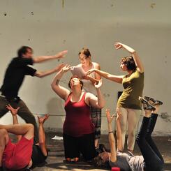 Rehearsal at EMP Collective for The Potatoes of August