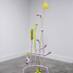 Support for Peas After a Long Day of Play (Fruit Basket Edition)