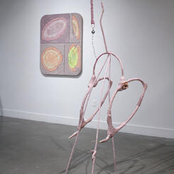 Horny Thorny Baby I Installation View