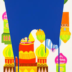 Dip and Drip Painting Series in International Klein Blue #02