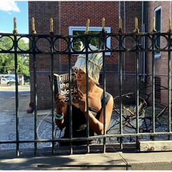 Kay at Black Wall Street 