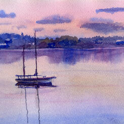 HamiltonHarborSunset