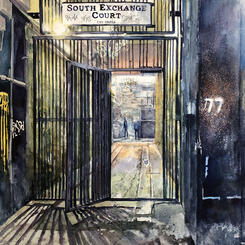 South Exchange At Night