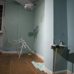 room made of taken-away (nesting studies)