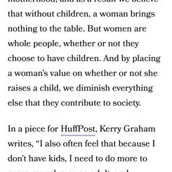 Stop Expecting Women To Be Mothers