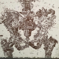 detail, Renaissance Woman: She