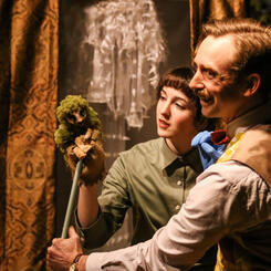 Moss Hedgehog (puppet)