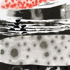 along the fault line