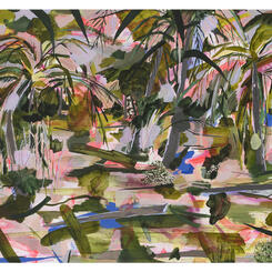 blue, in the wake of the storm