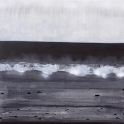 I asked the horizon line, it replied with a well worn stone