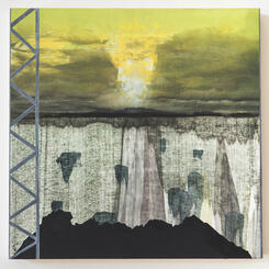 to get at the center of the world