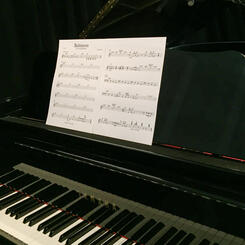 Baltimore Sheet Music on Piano