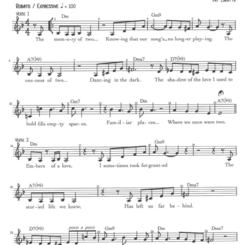 Strangers of the Heart Lead Sheet