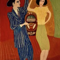 Tall Girl with Zoot Suitor