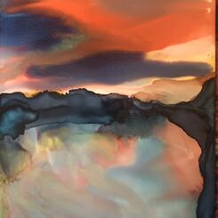 evening over the bay