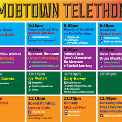 Mobtown Telethon Schedule Part 3: Now It's Dark