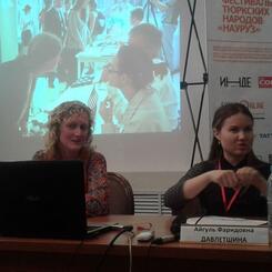 Presenting the SOP work in Kazan, RU