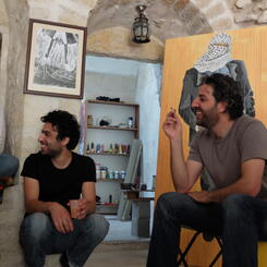 Palestine artist talk