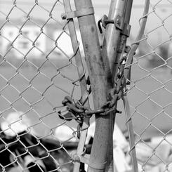Padlocked Gate