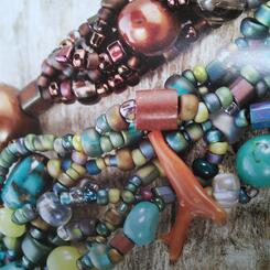 Closeup of Freeform Peyote