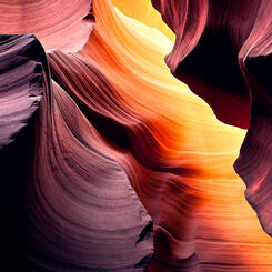 Antelope Slot Canyon - Color Flow