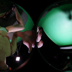 'Spilt' work in progress photo