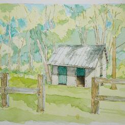 Shed at the Tudor (Booth) House