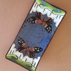 Butterflies long dish