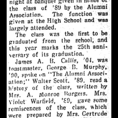 Thru the Tempest ◦ 1889 article