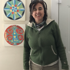 Small paintings - displayed